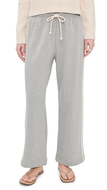 DONNI. Women's The Eco-Terry Stripe Pants