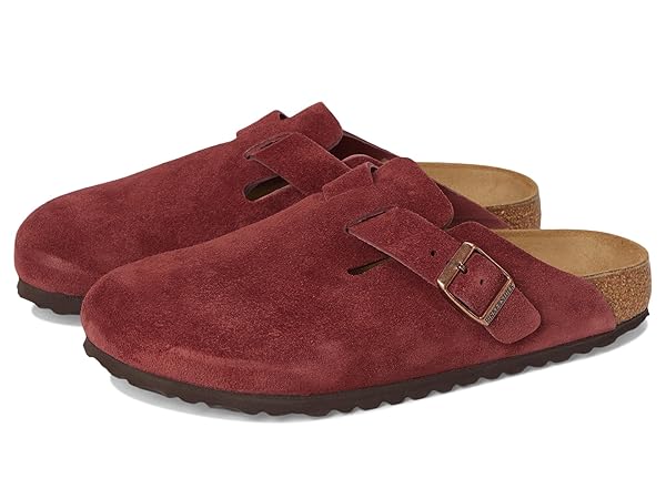 Birkenstock Womens Boston - Suede