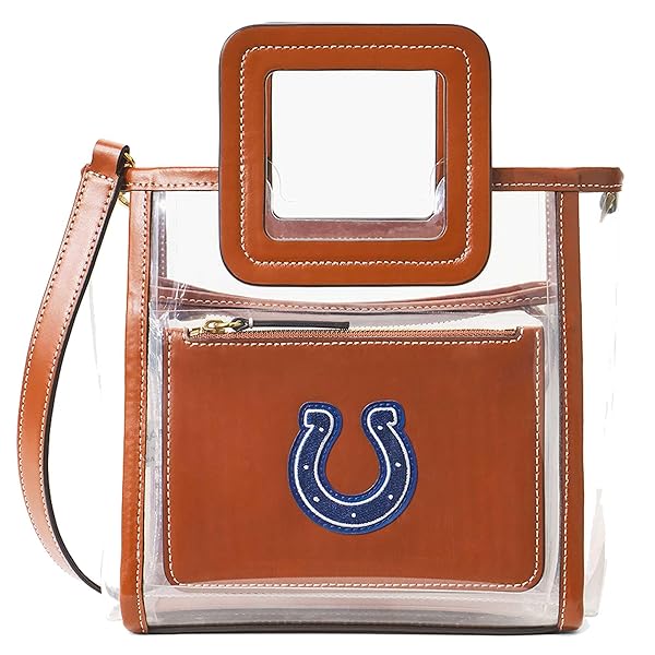 STAUD Women's Indianapolis Colts Clear Mini Shirley Bag
