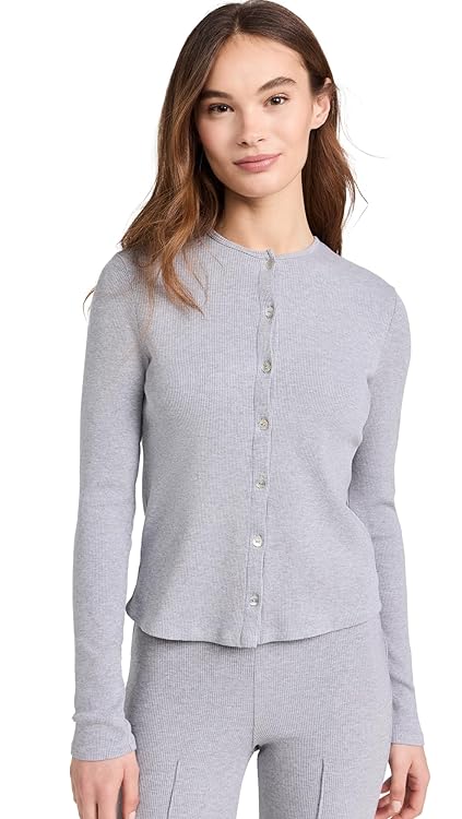 DONNI. Women's Rib Cardi Sweater