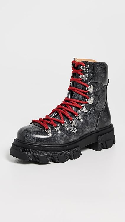 Ganni Women's Cleated Vintage Mountain Boots