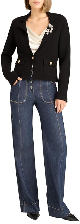 Cinq à Sept Women's Cropped Laynee Blazer