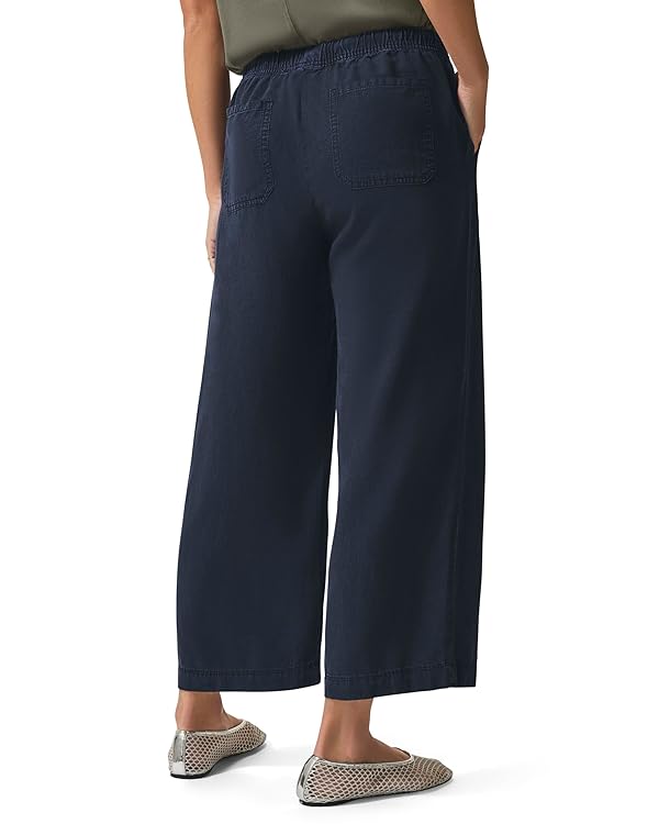 Splendid Womens Angie Crop Wide Leg Pant