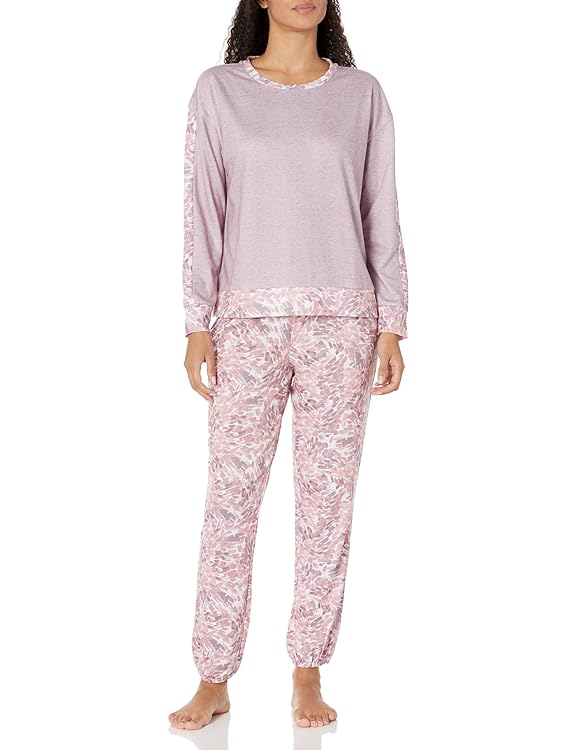 Splendid Women's Women's Contrast Trim Jogger Set