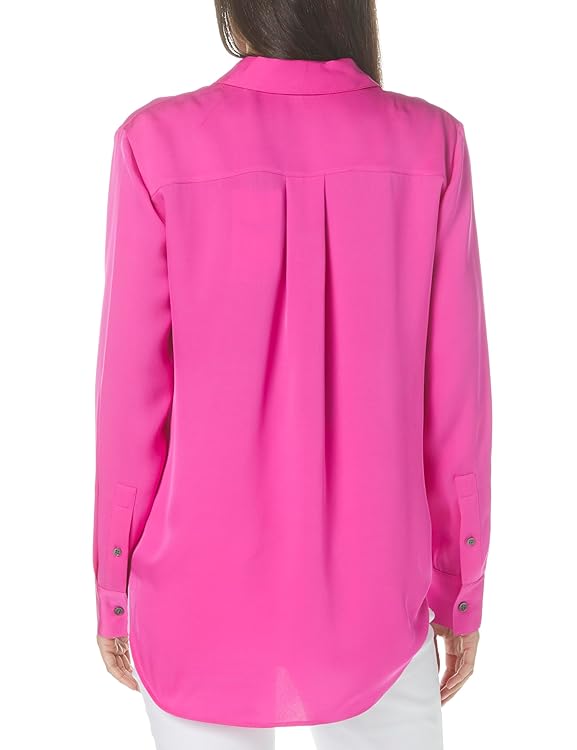 Theory Women's Sunaya Silk Blouse