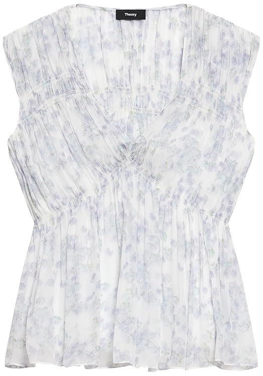 Theory Women's Sl Rchd V Top