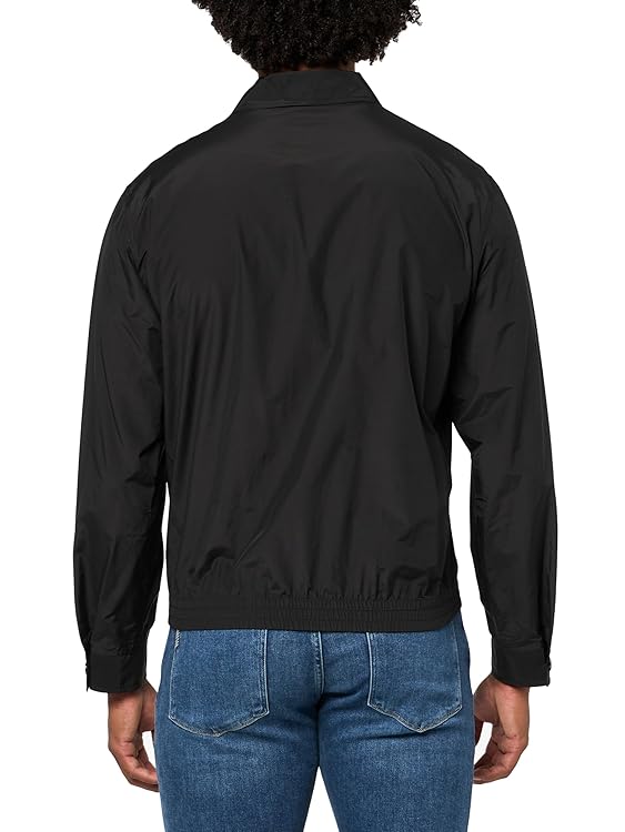 Theory Men's Zip Blouson Jacket in Soft Lawn