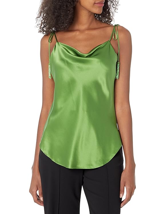 Cinq à Sept Women's Beaded Tassel Marta Cami