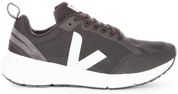 Veja Women's Condor Performance Sneakers, Black/White, 8 Medium US