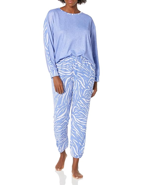 Splendid Women's Women's Contrast Trim Jogger Set