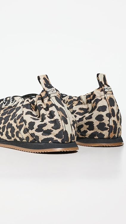 Ganni Women's Lace Up Sporty Ballerina Nylon Sneakers