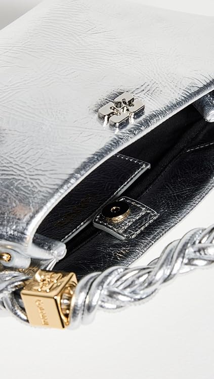 Ganni Women's Bou Bag Mini Silver
