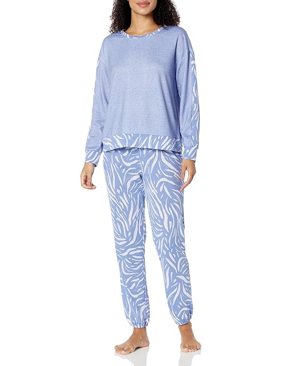 Splendid Women's Women's Contrast Trim Jogger Set