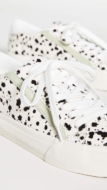 Madewell Sidewalk Low Top Sneaker in Mint Spot Dot Lighthouse Multi 7.5 M