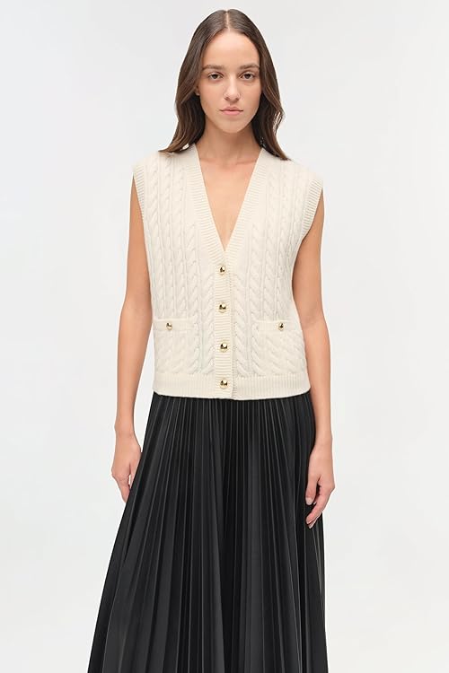 Perrie Cashmere Vest