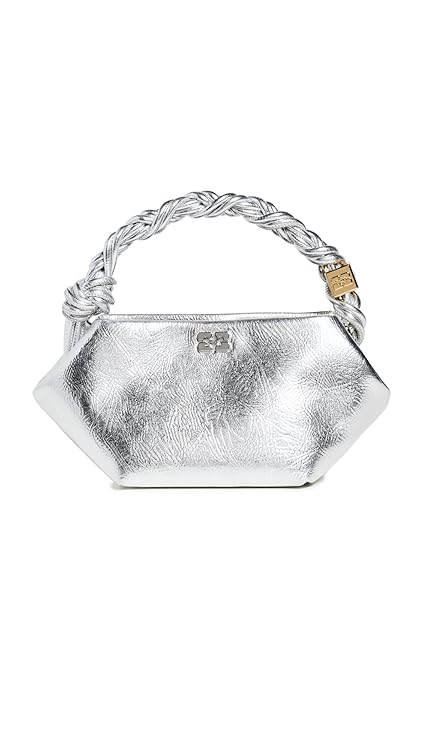 Ganni Women's Bou Bag Mini Silver