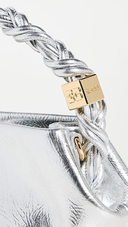 Ganni Women's Bou Bag Mini Silver