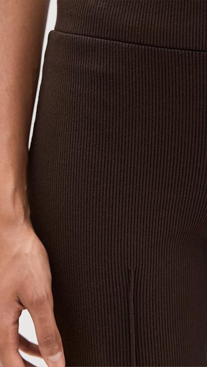 DONNI. Women's Rib Kick Flare Trousers