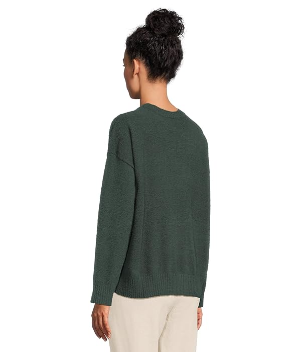 Eberjey Women's Recycled Boucle Crew Pullover