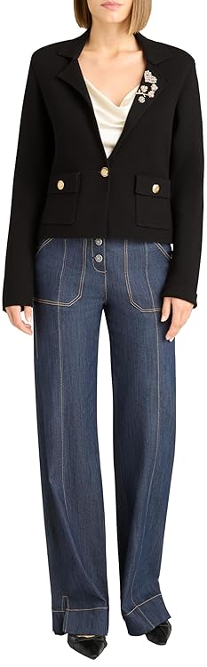Cinq à Sept Women's Cropped Laynee Blazer