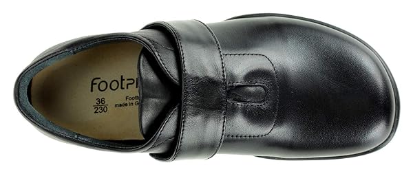 Birkenstock Footprints by Tirano Leather Shoe (36 EU/US Women 5, Leather Black)
