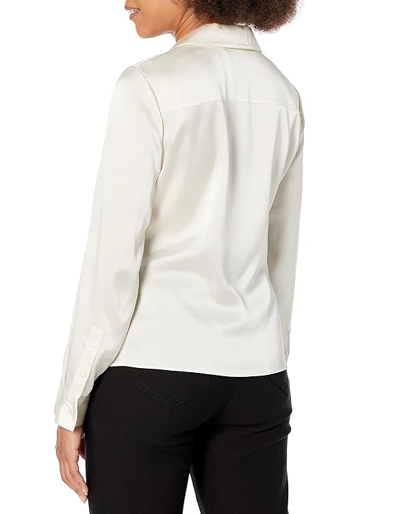Theory Women's Ruched Button-Down Shirt