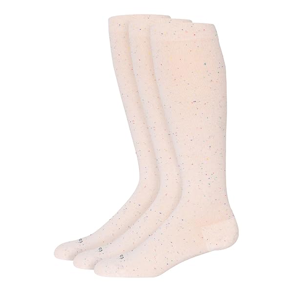 Comrad Premium Cotton Knee High Socks - 15-20mmHg Graduated Compression Socks - Soft & Breathable, Unisex