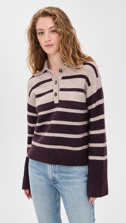 Madewell Women's CloudSoft Polo Sweater