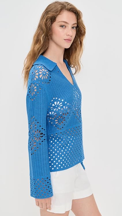 Rails Women's Louiza Crochet Sweater
