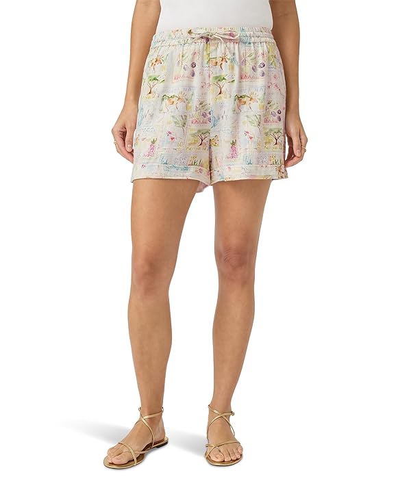 Splendid Women's Coastal Postcard Short