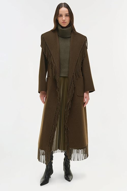 Carrie Fringe Coat