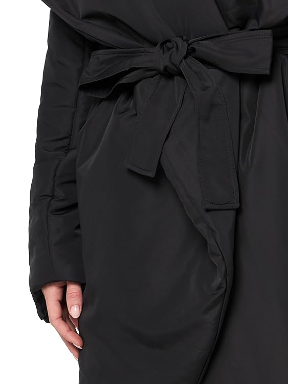 Norma Kamali Women's Shawl Collar Coat (24)