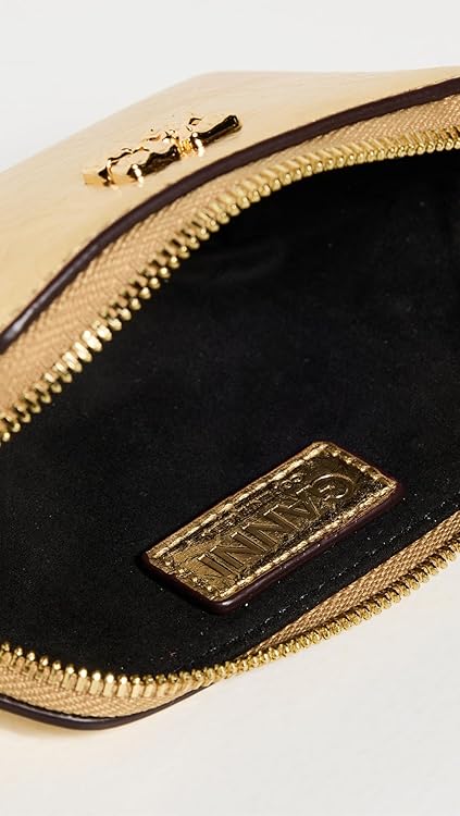 Ganni Women's Bou Crushed Coin Purse