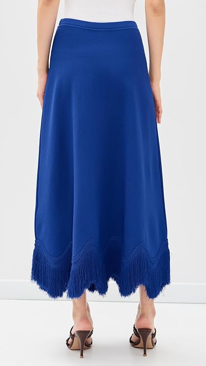 Ulla Johnson Women's Paulina Knit Skirt with Fringe
