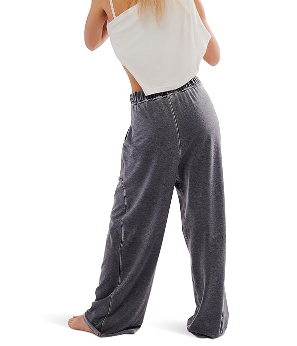 Free People Dont Wait Up Lounge Pants