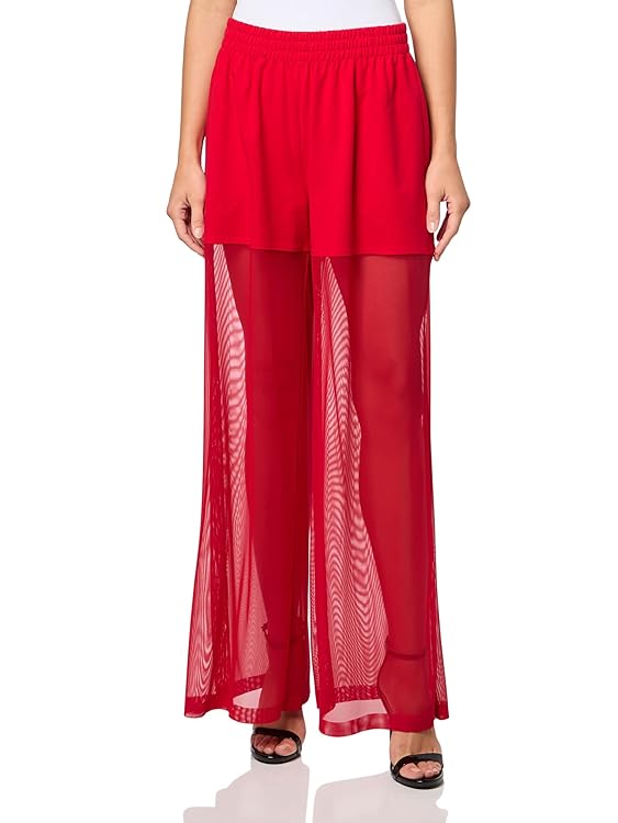 Norma Kamali Women's Boyfriend Elephant Sweatpant W/Mesh