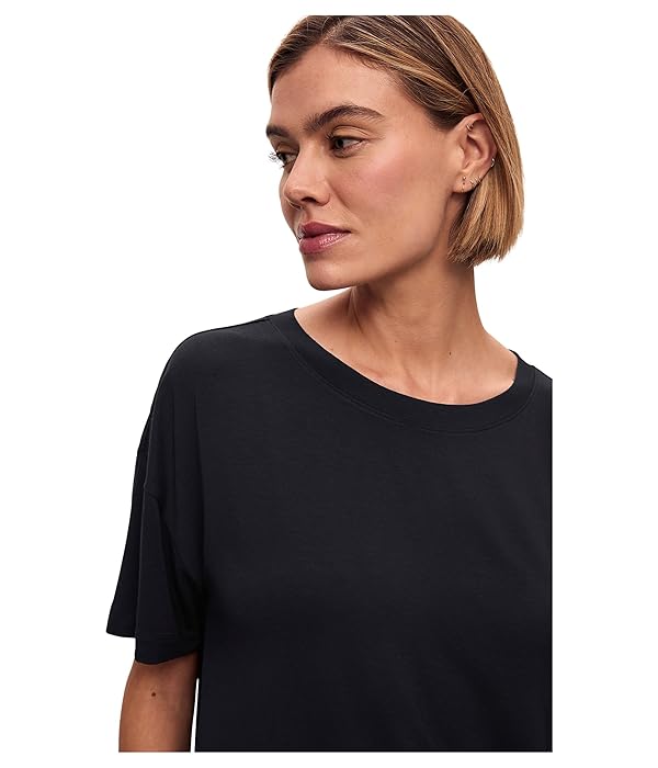Eberjey Women's Gisele Modal Everyday T-Shirt Black Small