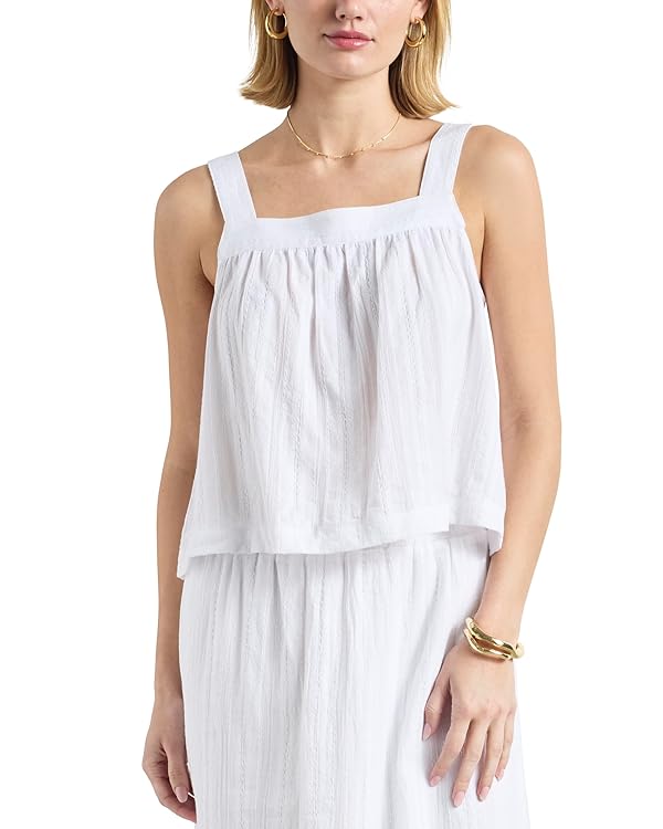 Splendid Women's Woven Jacquard Tank Top