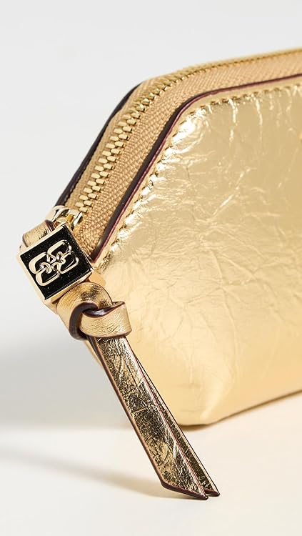 Ganni Women's Bou Crushed Coin Purse