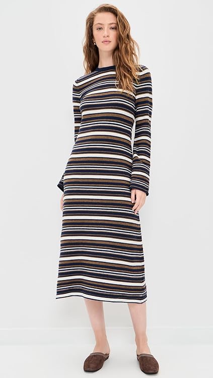 Madewell Women's Crew Neck Sweater Dress in Merino Wool