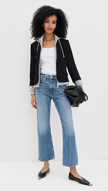 Cinq à Sept Women's Zip Up Le Petit Khloe Blazer