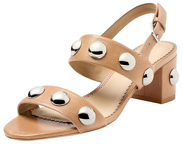 Cinq à Sept Women's Gemma Studded Block Heel Sandal