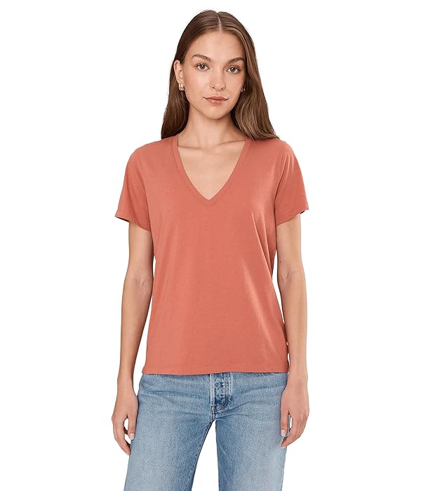 Madewell Womens Northside Vneck Tee