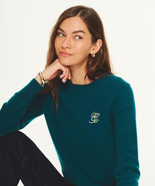 NAADAM Women's Wicked Glinda & Elphaba Cashmere Sweater