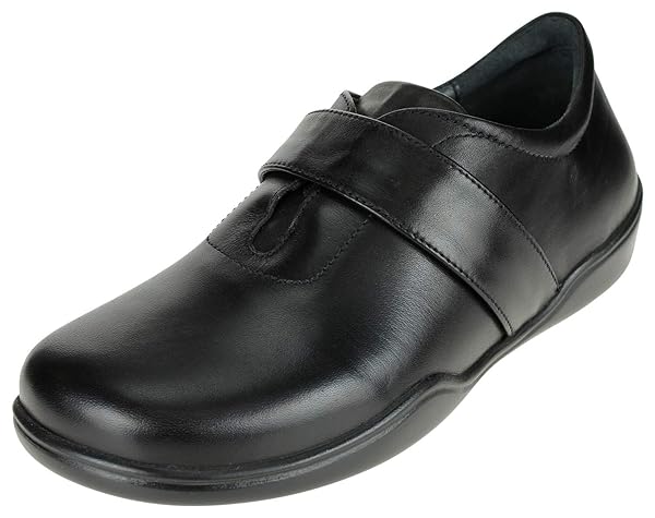 Birkenstock Footprints by Tirano Leather Shoe (36 EU/US Women 5, Leather Black)