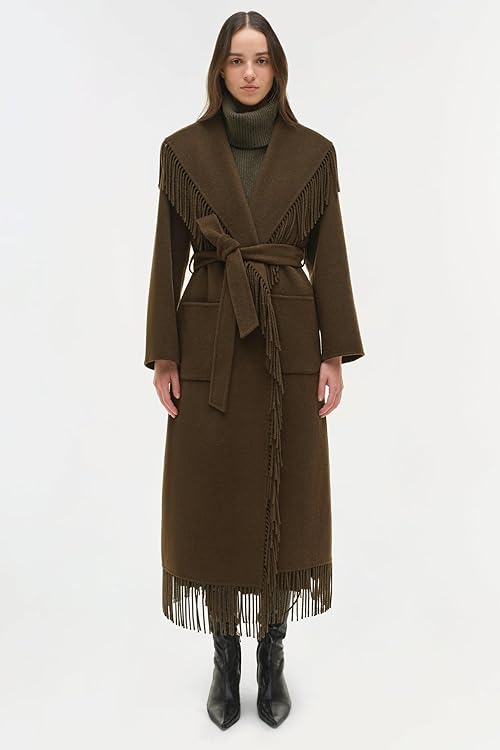 Carrie Fringe Coat