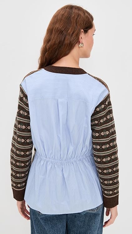 Sea Women's Ciara Fair Isle Knit Sweater