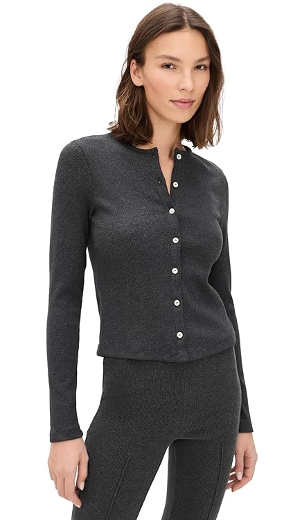 DONNI. Women's Ribbed Cardigan