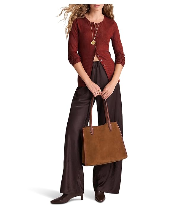 Madewell Women's Texture Mockneck Cardigan
