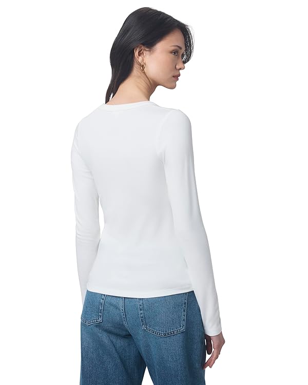 Splendid Women's Splendid X @Cellajaneblog Layering Long Sleeve Tee